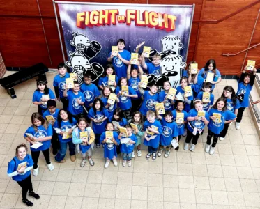 East Liverpool Brainery students experience literary adventure with bestselling author